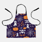 Tablier Motif d'Halloween amusant (Recto)