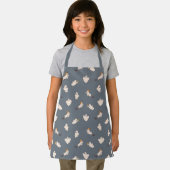 Tablier Motif d'Halloween des fantômes (Insitu)