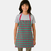 Tablier Motif diamant Red Green Checker (Insitu)