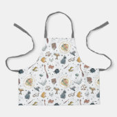 Tablier Motif d'icônes HARRY POTTER™ (Recto)