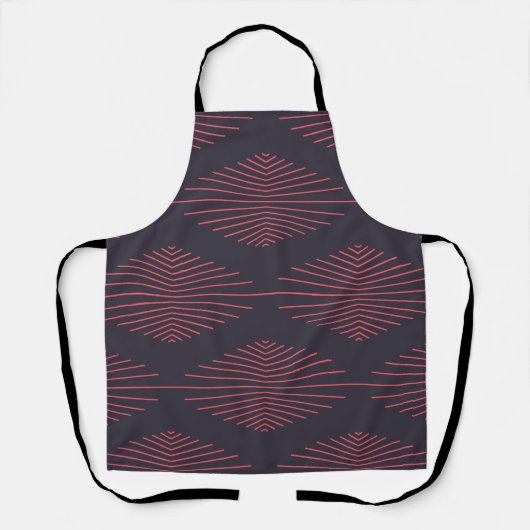 Tablier Motif d'illustration simple et traditionnel (Recto)