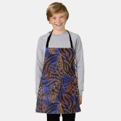 Tablier Motif d'impression Leopard et Zebra (Porté)