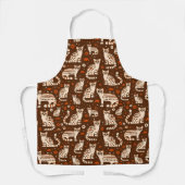 Tablier Motif d'occelot (Recto)