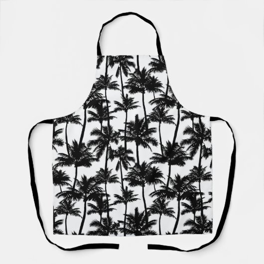 Tablier Motif d'ombre Palm Tree (Recto)