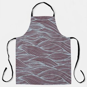 Tablier Motif d'onde Abstrait