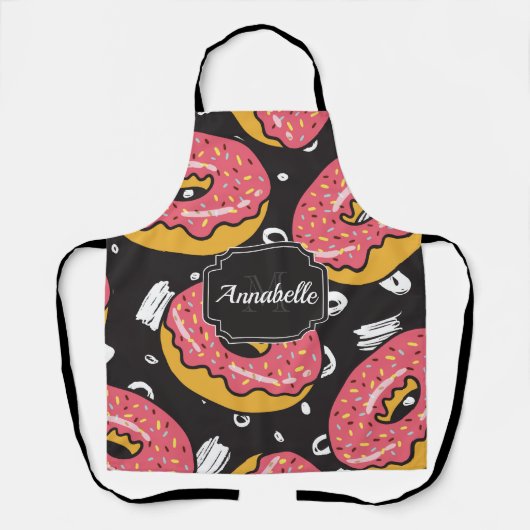 Tablier Motif Donuts (Recto)