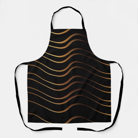 Tablier Motif d'or 4 (Recto)