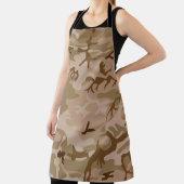 Tablier Motif du Camouflage du désert, Motif militaire, Ar (Insitu)