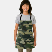 Tablier Motif du camouflage militaire vert (Insitu)