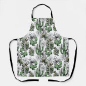 Tablier Motif du désert de Cactus (Recto)