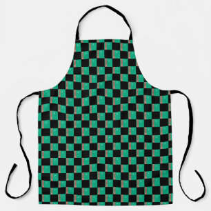 Tablier motif du drapeau À damiers Turkménistan
