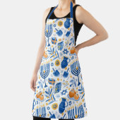 Tablier Motif du Festival juif des lumières d'Hanoukka (Insitu)