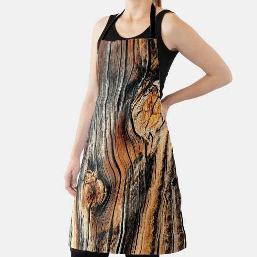 Tablier Motif du grain de bois (Insitu)