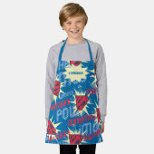 Tablier Motif du logo Superman (Porté)