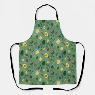 Tablier Motif du parti Avocado