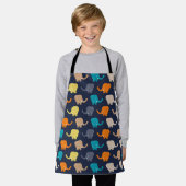 Tablier Motif éléphant (Porté)