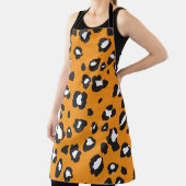 Tablier Motif Empreinte de léopard classique (Insitu)