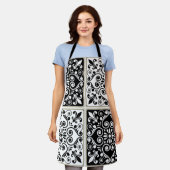 Tablier Motif en céramique (Porté)