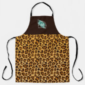 Tablier Motif en cuir et léopard Cheetah Monogram (Recto)
