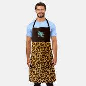 Tablier Motif en cuir et léopard Cheetah Monogram (Porté)