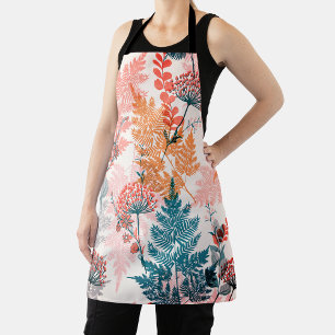 Tablier Motif esthétique Floral sans couture
