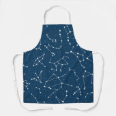 Tablier Motif étoile Constellation (Recto)