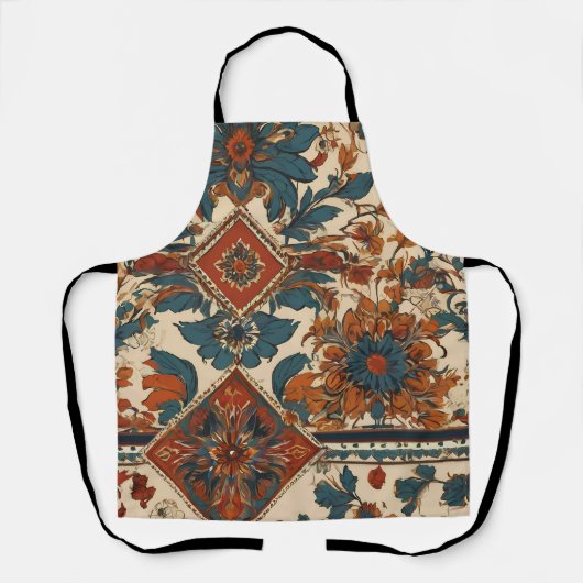 Tablier Motif européen traditionnel sans fil (Recto)