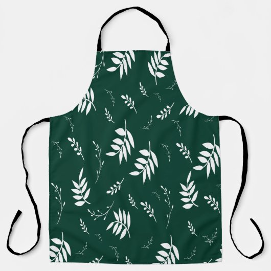 Tablier motif feuille (Recto)