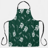 Tablier motif feuille (Recto)