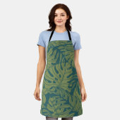 Tablier motif feuille (Porté)