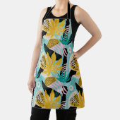 Tablier Motif Feuille de la forêt tropicale tropicale (Insitu)