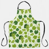 Tablier Motif Feuille de raisins et de raisins (Recto)
