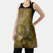 Tablier Motif Feuille terrien (Insitu)