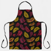 Tablier Motif Feuille tropical 21 (Recto)