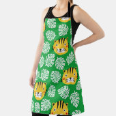 Tablier Motif Feuille tropical Tiger Kid (Insitu)