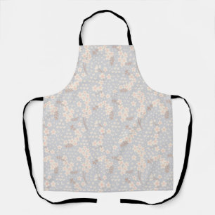 Tablier Motif fleur de myosotis
