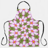 Tablier Motif Fleurs Cosmos (Recto)