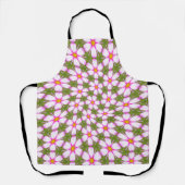 Tablier Motif Fleurs Cosmos (Recto)