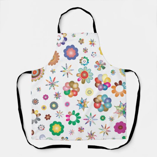 Tablier Motif floral (Recto)