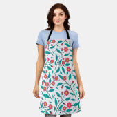 Tablier Motif floral (Porté)