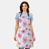 Tablier Motif floral (Porté)