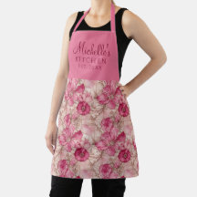 Motif floral aquarelle Fleur magenta vibrant