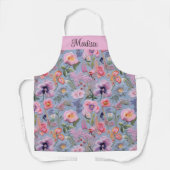 Tablier Motif floral brodé (Recto)