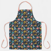 Tablier Motif floral coloré (Recto)