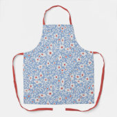 Tablier Motif floral du bois (Recto)
