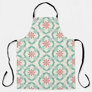 Tablier Motif floral incomparable de fleurs abstraites et
