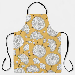 Tablier Motif floral incomparable. imprimer avec des fleur