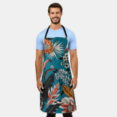 Tablier Motif floral ininterrompu dans (Porté)