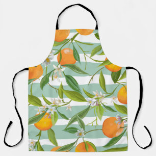 Tablier Motif Floral sans soudure. Arrière - plan de fruit