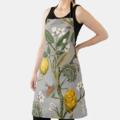 Tablier Motif floral sans soudure. Papier peint botanique. (Insitu)